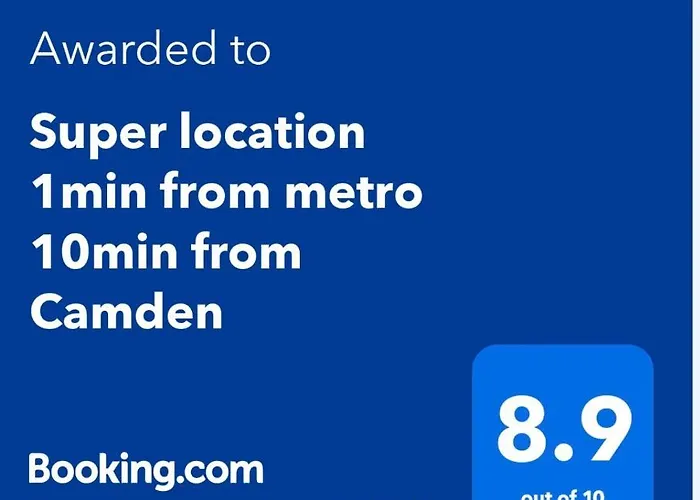 Super Location 1Min From Metro 10Min From Camden