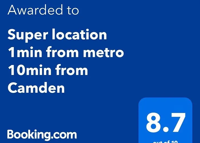 Super Location 1Min From Metro 10Min From Camden